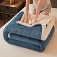 thumbnail image 4 of Wuztai Extra Thick Flannel Fleece Blanket, Double Layer Cozy Warm Throw Blanket, Super Soft Microfiber Blanket for Bed Couch Sofa Nap, 4 of 6