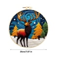 thumbnail image 3 of Pcksrro Home Decorations Items and Hanging Ornaments Deal!Starters Wool Felts Painting With Embroidery Frame Needle Felts Material Pack Diy Needle Felts Suitable For Beginners To Crafts, 3 of 5