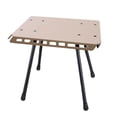 thumbnail image 1 of Camping Folding Stool Lightweight Pony Stool Dual-Use Adjustable Height Picnic Table Chair, 1 of 6