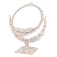 thumbnail image 1 of TISHITA Antique Tabletop Makeup Mirror Double Side Bedroom Cosmetic Mirror Stand - as Round Shape, 1 of 8