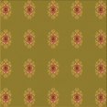 thumbnail image 1 of Ahgly Company Machine Washable Indoor Square Transitional Orange Gold Area Rugs, 6' Square, 1 of 7