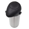 thumbnail image 4 of Mainstays 1.8L Thermal Glass-Lined Stainless Steel Pump Pot for Hot & Cold Beverages, Black & Silver, 4 of 5