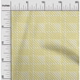 thumbnail image 2 of oneOone Polyester Lycra Yellow Fabric Diagonal Fabric For Sewing Printed Craft Fabric By The Yard 56 Inch Wide, 2 of 4