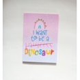 thumbnail image 1 of Journal Broché Imprimé Dinosaure Amusant pour Enfants de 6 Ans et Plus, Ados, 1 of 2