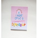 Journal Broché Imprimé Dinosaure Amusant pour Enfants de 6 Ans et Plus, Ados