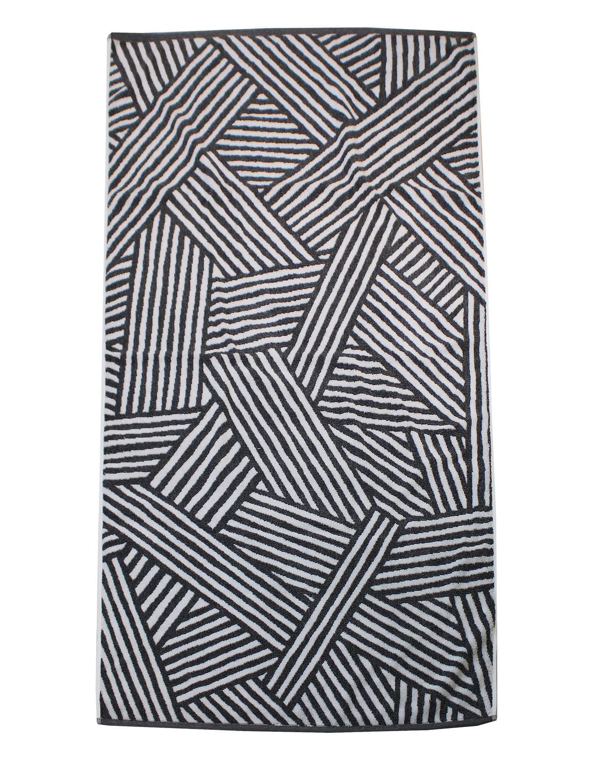 Hometrends Fashion Hand Towel, Charcoal, 1 Piece