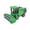 green, variant on DEBGFS Combine Harvester Toy Collectible Model with Sounds and Lights Effects,green