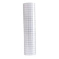 thumbnail image 4 of Clear Vinyl Transfer Paper Tape Roll - 12"x 5 FT w/Alignment Grid Application Tape for Sticky for Decals, Signs, Windows, Stickers Blue, 4 of 8