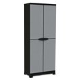 thumbnail image 1 of RAM Quality Products PRESTIGE Armoire de Rangement Utilitaire à 3 Tablettes Verrouillable, Gris, 1 of 7