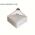 thumbnail image 1 of 1pc 85% Clear Colorless 0.12mm Thickness Tarp Heavy Duty Waterproof, Dustproof,, 1 of 5