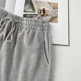 thumbnail image 5 of Timegard Shorts for Women Elastic Waisted Drawstring Athletic Sweatshorts Running Shorts with Pockets, 5 of 5