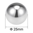 thumbnail image 2 of Uxcell Billes de Roulement Métriques en Acier Inoxydable 304 de Qualité G100 Billes de Précision 25 mm /0,98 Pouces, 2 of 3