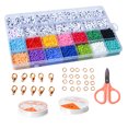 thumbnail image 2 of Glass Seed Beads for Jewelry Making Bracelet Beads Small Crafts DIY Bulk, 2 of 8