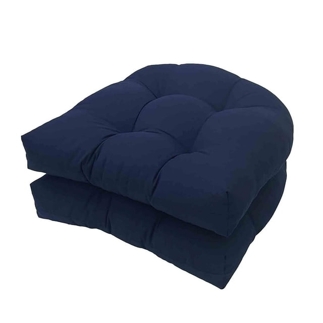 CUITING Outdoor Cushions for Patio Furniture Rocking Chair Dining Seats (19x19 Inches) 2Piece