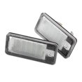 thumbnail image 2 of Led License Lamp  License Plate Light 2pcs 3W 12V LED Beads License Plate LED Light Lamp For  A3, 2 of 8