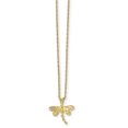 thumbnail image 1 of Collier Libellule Or Jaune 10K Tri Couleur Black Hills 18 Pouces, 1 of 2
