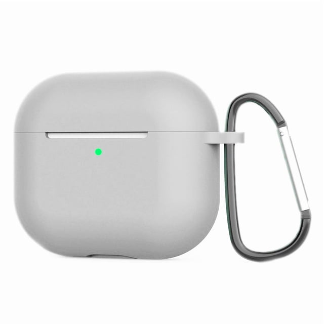 PANDACO Étui Souple Gris pour Boîtier de Recharge AirPods (4e/5e Gén.)