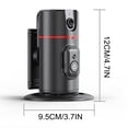 thumbnail image 3 of Phone Camera Stand With 360° Pan/Tilt Rotation, Smart Gesture Control, Remote Shooting, Adjustable Desktop Mount for Mobile Phones, 3 of 9