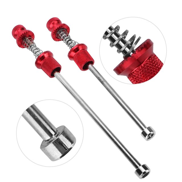 Brochettes Verrouillables pour Roues, Alliage d'Aluminium pour Vélo de Route, Sécurité Anti-Vol