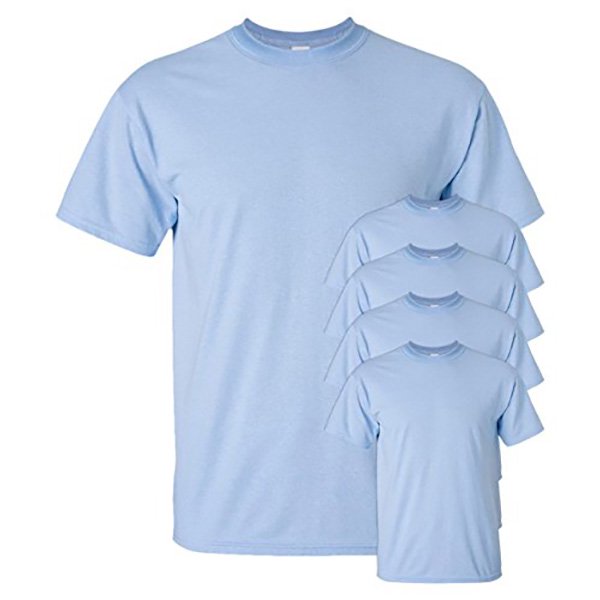 Gildan T-Shirt Ultra Coton pour Hommes - 2000 (Lot de 5)
