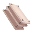 thumbnail image 4 of braveheart Flat Paper Press Machine Compact Book Press For Portable Card Binding Premium Wood Wooden Book Easy, 4 of 6