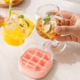 thumbnail image 4 of EGNMCR Ice Lattice,Ice Cube Tray,Ice Trays Household Ice Box Convenient Press One Second Ice Nine Box Mini Ice Making Artifact Film Tool ice cube tray, 4 of 6