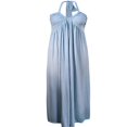 thumbnail image 2 of Ladies‘ Tie-Up Halter Neck Dress in Solid Color for Summer Casual Wear, 2 of 3