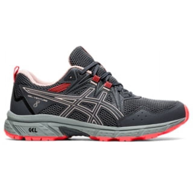 ASICS Porte-Chaussures de Course Grand Gel-Venture 8 (D) pour Femmes Gris/gris Gingembre Pêche - 1012A706-021