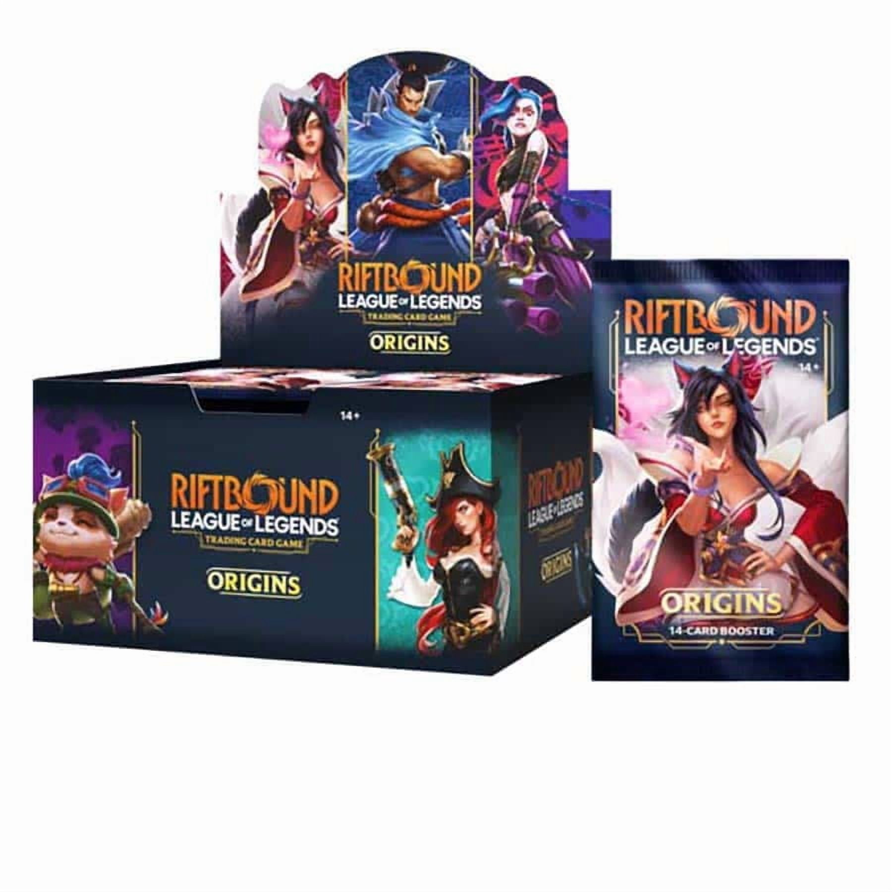 riftbound 2個同時購入割 Riftbound TCG: League of Legends Origins (Set 1) Booster Box - 24