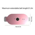 thumbnail image 3 of Dvkptbk Heating Pads Portable Heating Pad Heating Pad for Back Pain with 4 Heat Mode and 4 Vibration Massage Modes Portable Fast Heating Wrap Belt for Women Home Appliances, 3 of 8