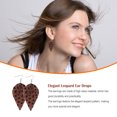 thumbnail image 3 of QualitChoice Leopard Print Earrings Body Decoration Water Drop Ear Dangles Birthday Gift Type 16 1Set, 3 of 6