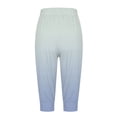 thumbnail image 4 of Capris pour Femmes Décontractés Pantalon à Imprimé Dégradé Taille Haute Bas à Cordon Joggers Pantalons Décontractés Pantalons pour Femmes Décontractés Pantalons de Sport pour Femmes Tenue de Bureau Décontractée pour Femmes Pantalons Grande Taille Pantalon à Taille Élastique pour, 4 of 4