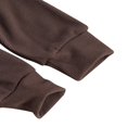 thumbnail image 3 of Newborn Baby 2-piece Long Sleeve Solid Color Hoodie and Pants Outfit Set, 3 of 7