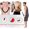 thumbnail image 2 of Triceps Cable Rope Nylon 70/90Cm Biceps Triceps Rope Cable Pull Fitness Cable Pull Handle With Non-Slip Double Handle For Workout Fitness, 2 of 6