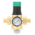 thumbnail image 1 of Régulateur de Pression d'Eau, Valve de Régulation de Pression d'Eau Filtre en Acier Inoxydable en Laiton Facile à Installer pour la Maison, 1 of 7