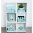 thumbnail image 4 of Design Imports Z01537 Small Rustic Bronze Chicken Wire Aqua Liner Basket - Set of 3, 4 of 7
