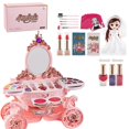 thumbnail image 2 of Ensemble de Maquillage pour Filles Princesse Cosmétiques Maquillage Jeu Ensemble de Jouets de Maquillage Ensemble de Maquillage pour Enfants Jeu de Rôle Jouets de Maquillage pour Enfants Jouet pour Filles, 2 of 9