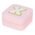 thumbnail image 2 of TopLLC 26 Letters Earring Jewelry Display Storage Box Case Organizer Flannel Tray Holder Gift, 2 of 3