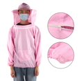 thumbnail image 4 of Beekeeping Suit, Professional Beekeeping Jacket, Breathable High-definition Veil For Beginner Commercial Beekeepers Pink, 4 of 8