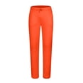 thumbnail image 4 of LIBRCLO Mens Sweatpants Open Bottom Drawstring Straight Leg Sweat Pants Joggers & Sweatpants Men, Orange 3XL, 4 of 6