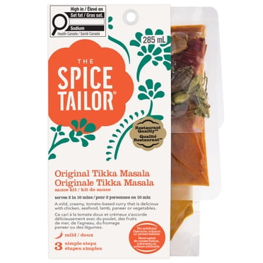 Le kit de repas de sauce indienne au curry Tikka Masala Spice Tailor 300 g
