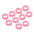 thumbnail image 3 of HILABEE 10x Finger s Grips Inserts for Hairdressing Barber Scissors Rubber - Pink, 3 of 9