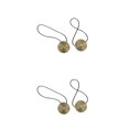thumbnail image 1 of yingyy 1/2/3/5 2 Pieces Curtain Tieback Round Polyester Replacement Simple Style Household Kitchen Sunshade Drape Fixing Fastener Bronze 2PCS, 1 of 6