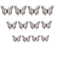 thumbnail image 2 of XZNGL 3D Color Stereo Butterfly Personality Creative Living Room Bedroom Wall Stickers, 2 of 7