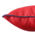 thumbnail image 2 of 2-Pack Indoor/Outdoor Decorative Pillows, Red Stripe 18" x 18", 2 of 4