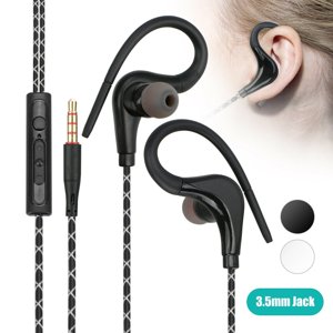 YOPTOP Ecouteurs filaires Ecouteurs avec Microphone et contrôle de volume dans l'oreille 3.5mm Jack Son puissant de basse