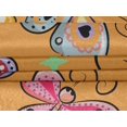thumbnail image 5 of oneOone Velvet Dark Yellow Fabric Butterflies Craft Projects Decor Fabric Printed By The Yard 58 Inch Wide-TL, 5 of 5