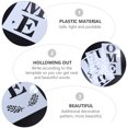 thumbnail image 4 of 6pcs Welcome Home Painting Stencils Drawing Templates for Wood Doors Porch, 4 of 9