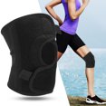 thumbnail image 4 of Knee Brace, Compression Knee Support Brace Adjustable Effective  For Mountaineering For Volleyball, 4 of 8