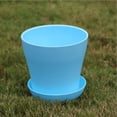 thumbnail image 1 of Open Pot Pp Resin Planter, Balcony Outdoor Plant Stand, High Waist Design, Durable Plastic Material, for Home Gardening, Versatile Plant Container, Large Capacity, Weatherproof, Urban Hzhnb, 1 of 7